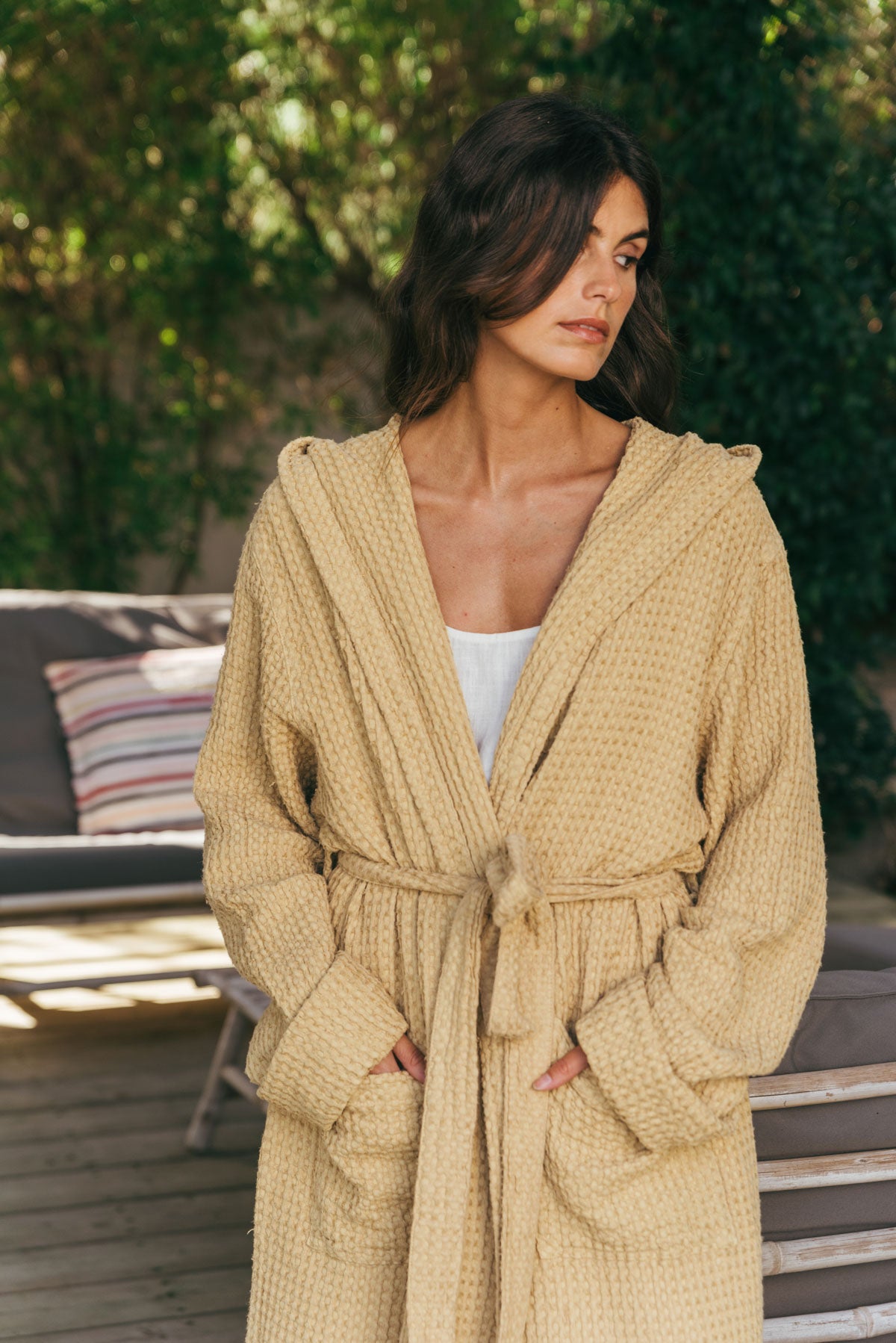 Women’s Waffle Bathrobe