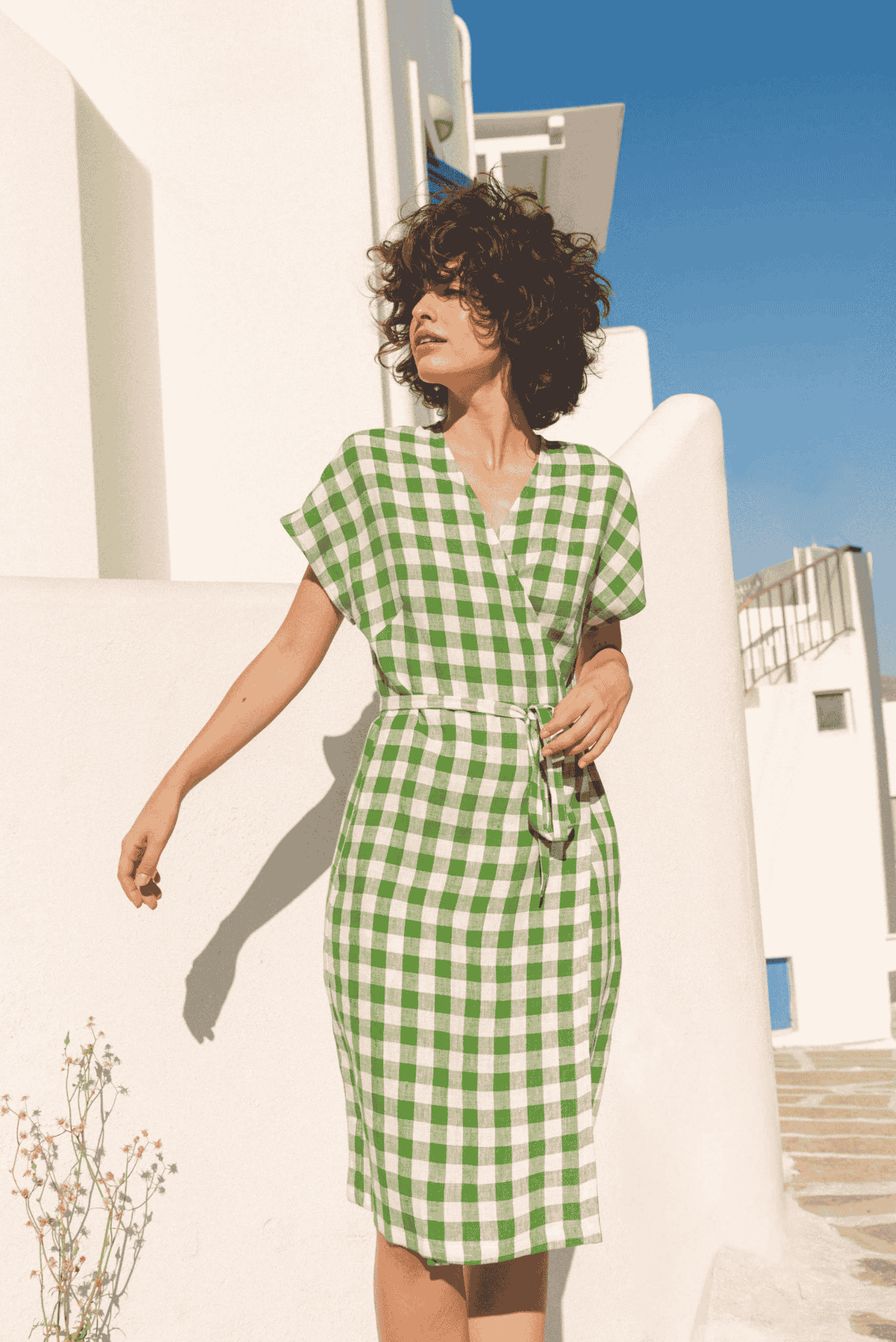 How to Style a Linen Dress
