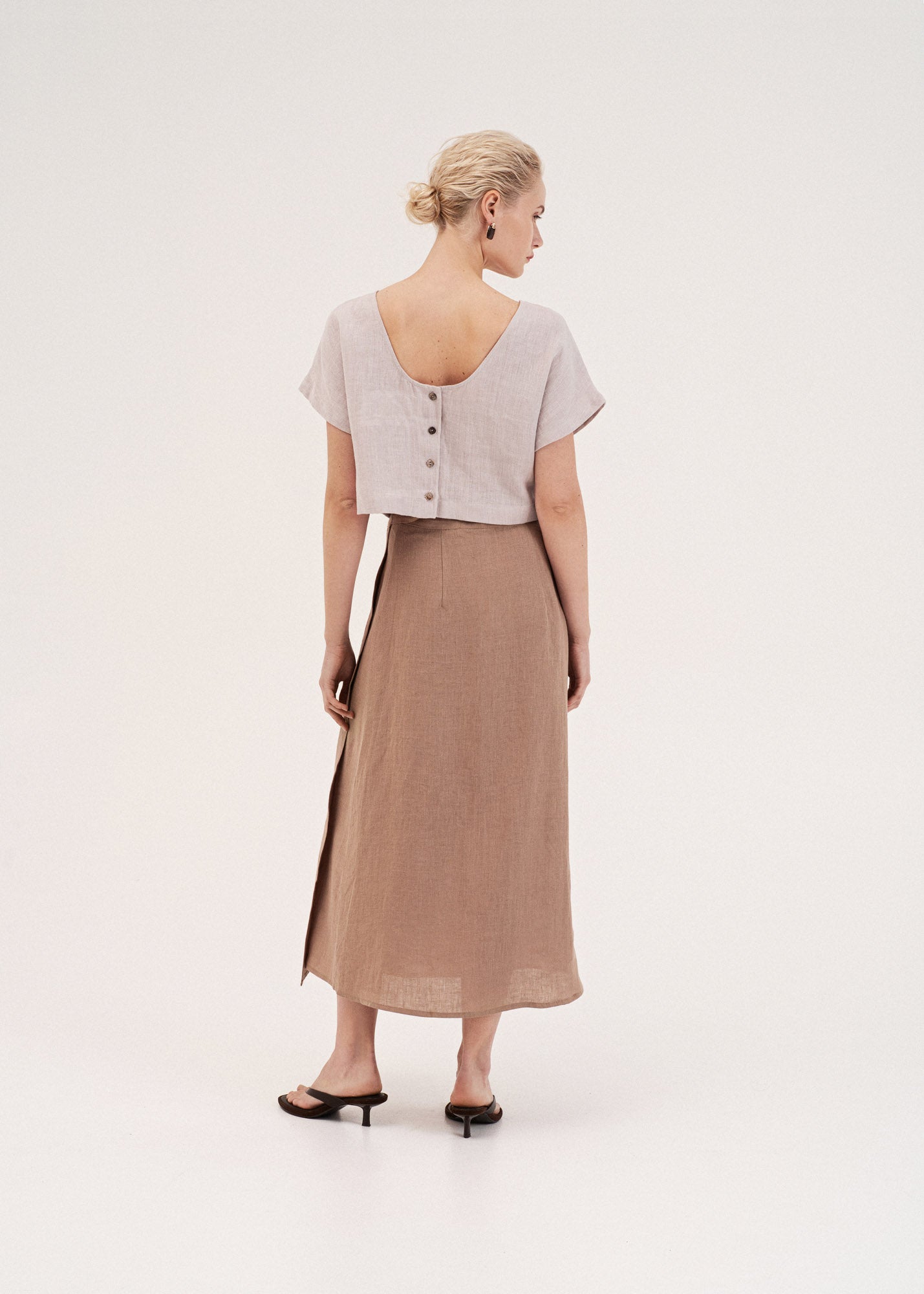 Jupe portefeuille Iris